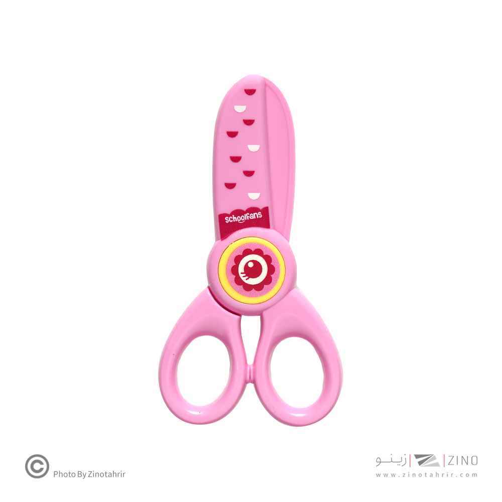 قیچی تیغه پلاستکی طرح حیوانات اسکول فنز کد923200